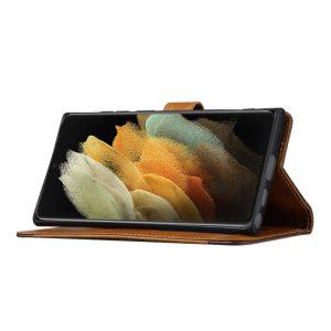 PU Leather Wallet SAM A53 5G Flip Cover – Black