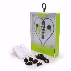 Bavin BH-17 Sports Neckband Wireless Headset – Black