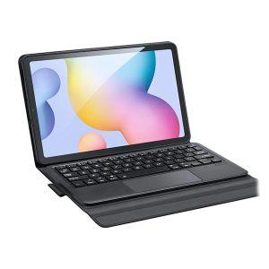 DUX DUCIS Leather Wireless Bluetooth Keyboard Tab S6 Lite – Black