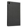 Cloth Skin PU Leather Stand Tablet Cover Tab S6 Lite P610/P615 - Black - Image 3