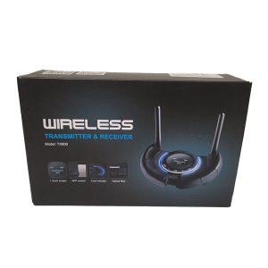 TX800 Wireless Transmitter & Reciever – Black
