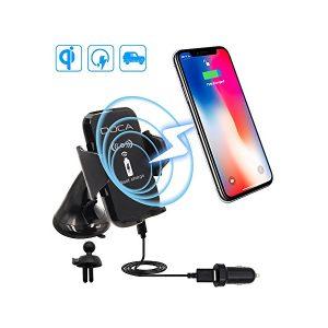Doca Wireless Charging Car Holder – Black