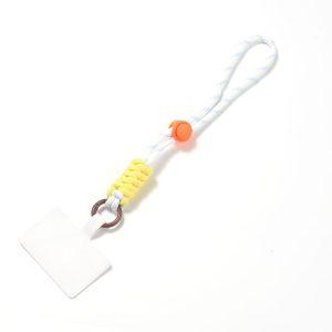 Adjustable Phone Lanyard Anti-lost Wrist Strap – White Baby Blue