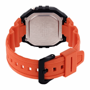 Casio Watch W218H – Black Orange