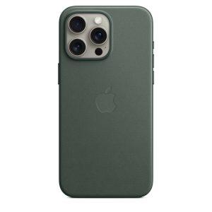 FineWoven Magsafe Logo Cover iPhone 15 Pro Max HC – Evergreen
