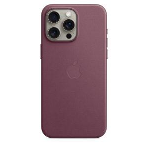 FineWoven Magsafe Logo Cover iPhone 15 Pro Max HC – Mulberry