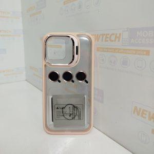 Miby iPhone 14 Pro Cover With Camera Lens – Gold