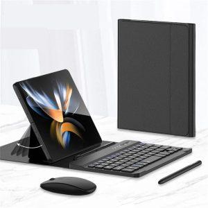 Keyboard Kickstand with Mouse for Galaxy Z Fold – Black
