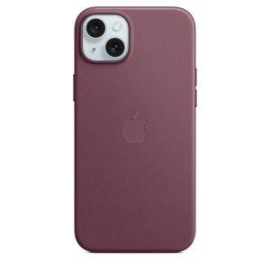 FineWoven Magsafe Logo Cover iPhone 15 Plus HC – Mulberry