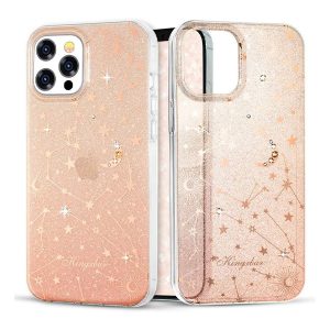 KINGXBAR iP 12/12 Pro Sparkle Glitter Cover