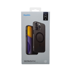 Blupebble Frost Self Healing Cover with Magsafe iphone 15 Pro BP-IPFROST6.1-15PRO-BK