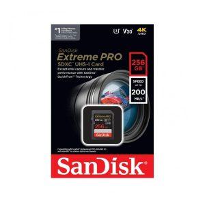 SanDisk 256GB Extreme PRO UHS-I SDXC Memory Card 200MB/s