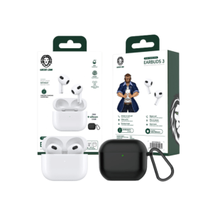 Green True Wireless Earbuds 3 – Black (GNTWIRBUD3BK)