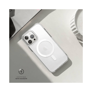 Blupebble Crystal Clear with Magsafe Cover iphone 15 Pro BP-IPCRYSTAL6.1-15PRO-CL