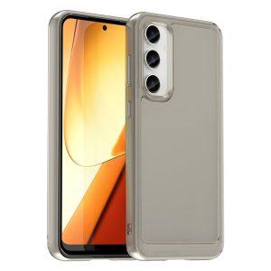 Candy Series Samsung Galaxy S23 FE TPU Cover – Transparent Gray