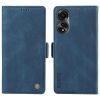 YIKATU Leather Flip Cover with Wallet Oppo A78 4G - Blue (YK-005)