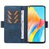 YIKATU Leather Flip Cover with Wallet Oppo A78 4G - Blue (YK-005) - Image 2