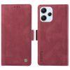 YIKATU Leather Flip Cover with Wallet Redmi 12 4G - Red (YK-005)