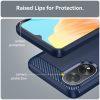 Carbon Fiber Texture Cover Oppo A38 4G -  Blue - Image 3
