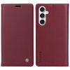 YIKATU Leather Flip Cover with Wallet Samsung Galaxy S23 FE - Red (YK-001)