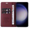 YIKATU Leather Flip Cover with Wallet Samsung Galaxy S23 FE - Red (YK-001) - Image 2