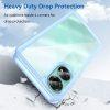 Hybrid TPU+Acrylic Transparent Cover Oppo A78 4G -Blue - Image 3