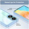 Hybrid TPU+Acrylic Transparent Cover Oppo A78 4G -Blue - Image 2