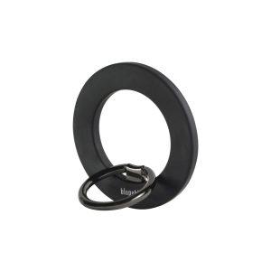 Blupebble MagSafe Magnetic Grip Holder with Adjustable Kickstand Black BP-RINGGRIP-BK