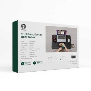Green Lion Multifunctional Bed Table 60X40cm – Black (GNBEDTBLBK)