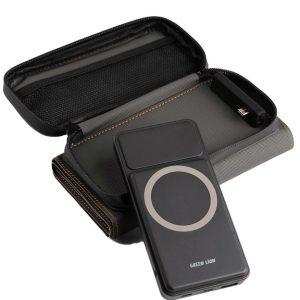 Green Lion SolarMax Power Bank 10000mAh PD 20W – Black (GNSLRM10KPBBK)