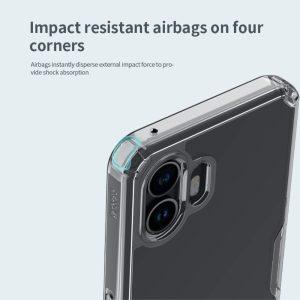 NILLKIN Nature Pro Series PC+TPU Cover For Nothing Phone 2 – Clear