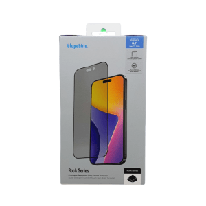 Blupebble Graphene Rock Series Glass Protector Matte iPhone 15 Pro BPIPGRROCK6.1MT-15PRO