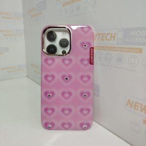 Janesper Cover IPhone 14 Pro Max Pink Love – Pink