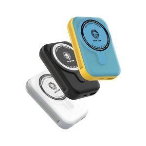 Green Monaco Magsafe Power Bank 10000mAh PD+QC 22.5W – Cyan (GNMGMPB10KCYN)