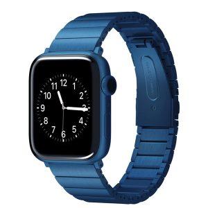 Viva Madrid Lavier Metal Watch Strap For Apple Watch 42/44MM – Blue