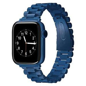 Viva Madrid Dayton Metal watch Strap for Apple Watch 42/44MM – Blue