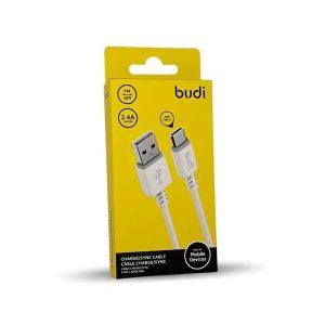 Budi Cable 1M 2.4A Type-C -Black DC180T10BS