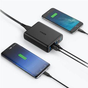 Anker PowerPort I PD with 1 PD and 4 PIQ 60W Black