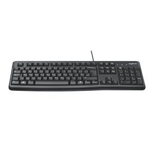 LOGITECH K120 USB Corded Keyboard US – BLACK