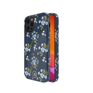 KINGXBAR iPhone 12/12 Pro Swarovski Floral Cover