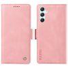 YIKATU Leather Flip Cover with Wallet Samsung Galaxy A34 5G - Pink (YK-005)