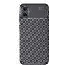 Carbon Fiber Texture Cover For Samsung Galaxy A05 4G - Black