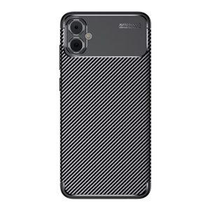 Carbon Fiber Texture Cover For Samsung Galaxy A05 4G – Black