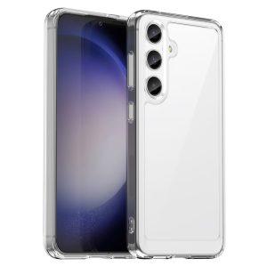 Hybrid TPU+Acrylic Transparent Cover Samsung Galaxy S24 Plus – Clear
