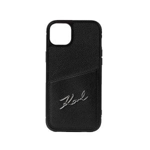 Karl Lagerfeld Mono Card Slot Cover iP 13 Pro Max