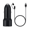 Samsung Car Fast Charger Dual USB Port 15W + Type-C/Micro USB Combo Cable EP-L1100WB - Image 2
