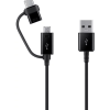 Samsung Car Fast Charger Dual USB Port 15W + Type-C/Micro USB Combo Cable EP-L1100WB - Image 4