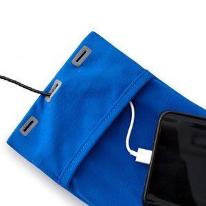 Armband Sleeve Phone Holder For Jogging/Walking – Blue/XL