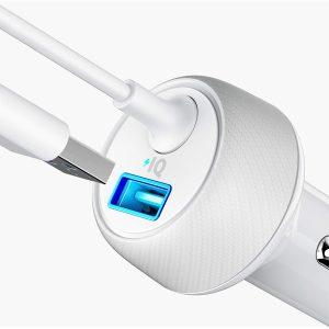 A2214H21 WT Anker PowerDrive 2 Elite with Lightning