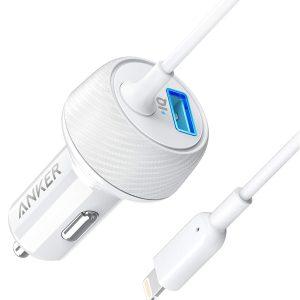 A2214H21 WT Anker PowerDrive 2 Elite with Lightning